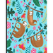 This Is My Super Cute Sloth Puzzle Book: Light Blue Cover Sloth Puzzle Book With 110 Pages. Tic Tac Toe, Hangman, 4 In A Row & Dots And Boxes Activiti