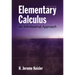 Elementary Calculus: An Infinitesimal Approach
