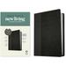 NLT Personal Size Giant Print Bible, Filament Enabled Edition (Red Letter, Leatherlike, Black/Onyx)