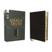 Nasb, the Grace and Truth Study Bible (Trustworthy and Practical Insights), Bonded Leather, Black, Red Letter, 1995 Text, Thumb Indexed, Comfort Print