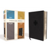 Niv, Kjv, Nasb, Amplified, Parallel Bible, Leathersoft, Black: Four Bible Versions Together for Study and Comparison