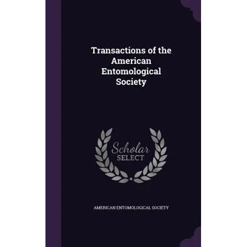 Transactions of the American Entomological Society