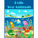 Hello Sea Animals: Kindergarten Fun activities math skills Workbook