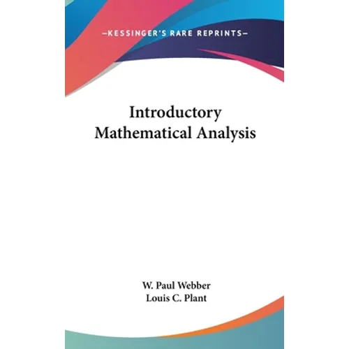 Introductory Mathematical Analysis