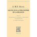 G.W.F. Hegel: Lecons Sur La Philosophie de la Religion: Tome II: Les Religions Antiques, Africaines Et Orientales La Religion Determinee