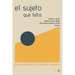 El sujeto que falta: Aproximaciones a un concepto necesario