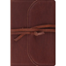 ESV Student Study Bible (Natural Leather, Brown, Flap with Strap)
