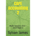 CAPE Accounting 2: Model Answers 2012 - 2019 Paper 2