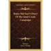 Major Hal Sayr's Diary Of The Sand Creek Campaign