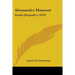 Alessandro Manzoni: Studio Biografico (1879)