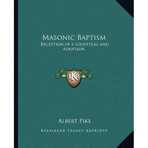 Masonic Baptism: Reception of a Louveteau and Adoption