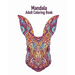 Mandala Adult Coloring Book: Coloring book for adults with 50 drawings of animals for stress relief and good mood