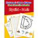 Español - Danés: Escritura & Colorear Alfabeto Libros Educación Infantiles: Spanish Danish Practicar alfabeto ABC letras con dibujos an
