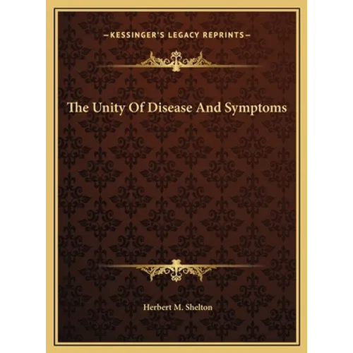 The Unity Of Disease And Symptoms