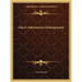 Alice's Adventures Underground