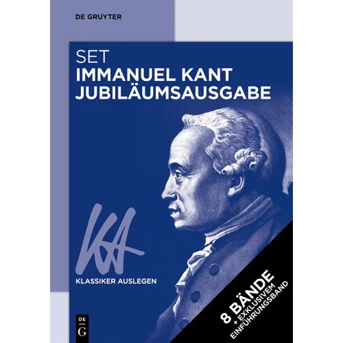 [Set Kant Jubiläumsausgabe]