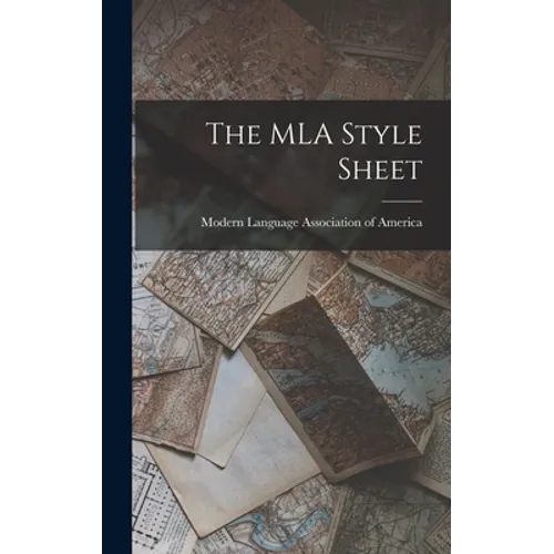 The MLA Style Sheet