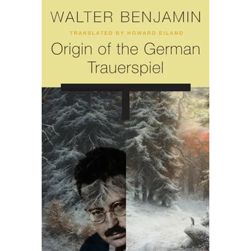 Origin of the German Trauerspiel - Paperback