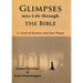 Glimpses into Life through The Bible: 5-God of Justice and Just Peace