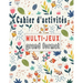 Cahier d'activités: Multi-Jeux grand format, Variété d'énigmes adultes - Mots Mêlés, Sudoku et Mots brouillés, pour améliorer votre mémoir