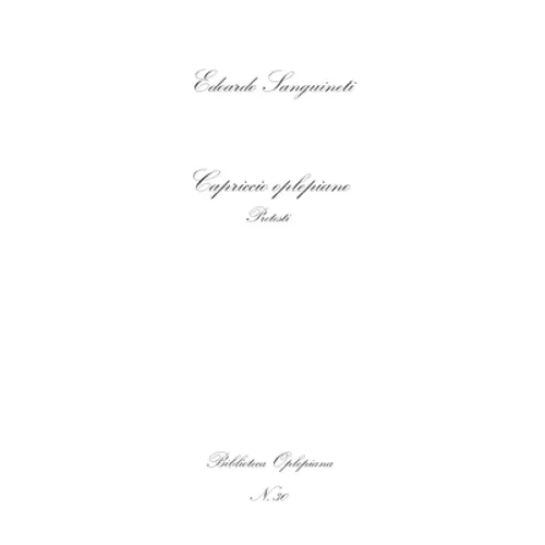 Capriccio oplepiano: Pretesti