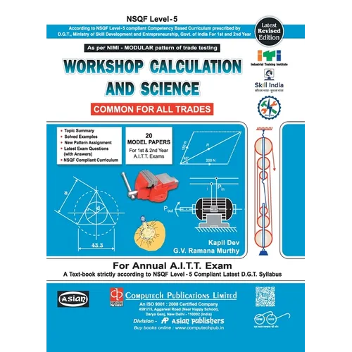 Workshop Cal. & Sc. (Common For All Tr.) (Nsqf - 5 Modular)