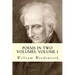 Poems in Two Volumes, Volume 1