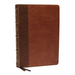 KJV Holy Bible: Large Print Verse-By-Verse with Cross References, Brown Leathersoft, Comfort Print: King James Version (MacLaren Series)