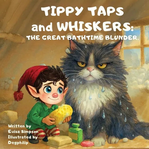 Tippy Taps and Whiskers: the Great Bath Time Blunder