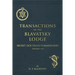 Transactions of the Blavatsky Lodge: Secret Doctrine Commentary
