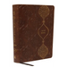 KJV, Journal the Word Bible, Imitation Leather, Brown, Red Letter Edition, Comfort Print: Reflect, Journal, or Create Art Next to Your Favorite Verses