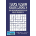 Texas Jigsaw Killer Sudoku X: 200 Medium 9x9 Irregular Killer Sudoku X