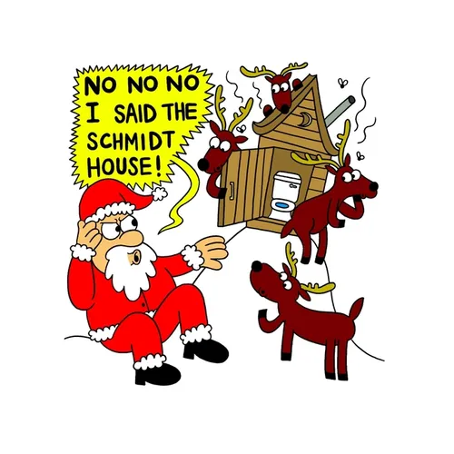 No No No I Said The Schmidt House: Funny Saying & Holiday Greetings Composition Notebook For Family Friends & Sibllings With Humor (Uncle, Aunt, Mom,