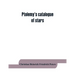 Ptolemy's catalogue of stars: a revision of the Almagest