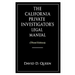The California Private Investigator's Legal Manual (Third Edition)