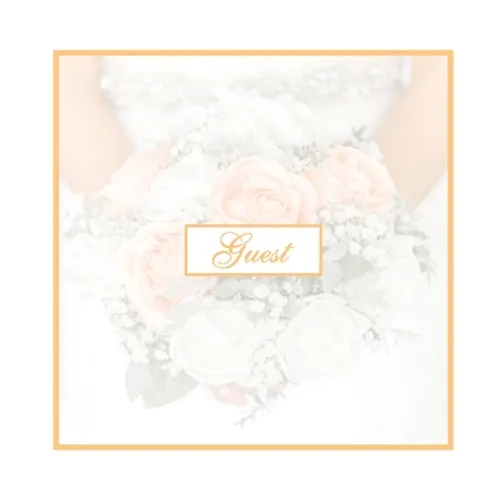 Guest Book for Weddings: Hard Cover Guestbook With 110 Pages 8.5 x 8.5 Sign In Memory Book Keepsake For Wedding Guest, Bridal Shower, Anniversary Part