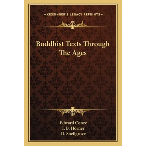 Buddhist Texts Through The Ages