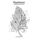 Feathers Coloring Book for Grown-Ups 1