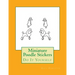 Miniature Poodle Stickers: Do It Yourself