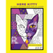 Here Kitty: An Adult Coloring Book for Cat Lovers