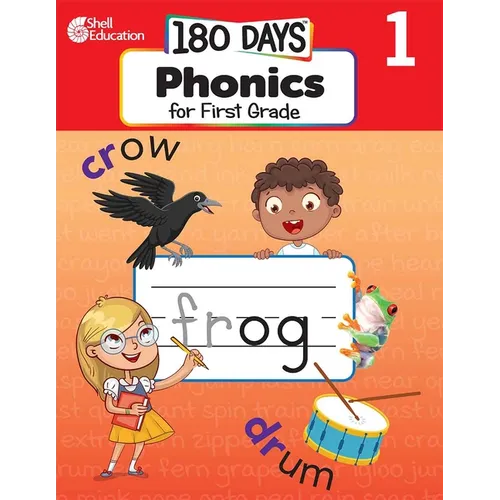 180 Days(tm) Phonics for First Grade: Practice, Assess, Diagnose