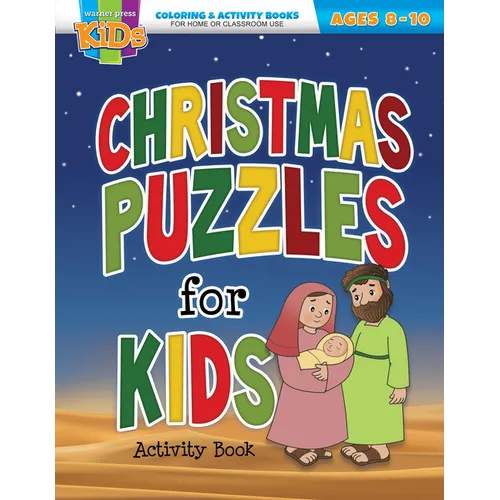 Christmas Puzzles: Coloring & Activity Book