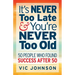It's NEVER Too Late And You're NEVER Too Old: 50 People Who Found Success After 50
