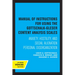Manual of Instructions for Using the Gottschalk-Gleser Content Analysis Scales: Anxiety, Hostility, and Social Alienation-Personal Disorganization