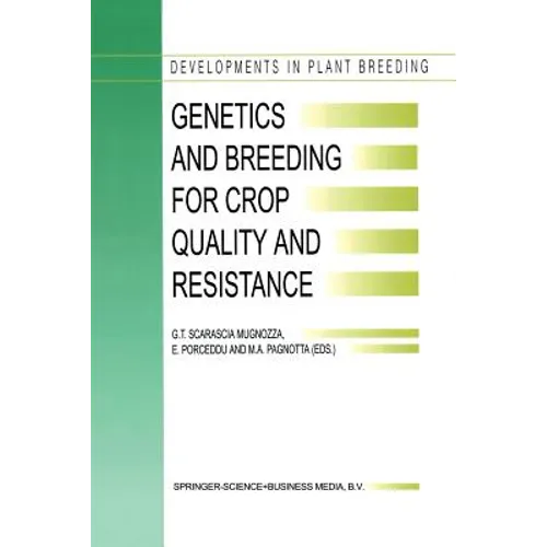 Genetics and Breeding for Crop Quality and Resistance: Proceedings of the XV Eucarpia Congress, Viterbo, Italy, September 20-25, 1998