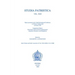 Studia Patristica. Vol. XXII - Cappadocian Fathers, Chrysostom and His Greek Contemporaries, Augustine, Donatism and Pelagianism