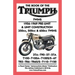 BOOK OF THE TRIUMPH TWINS 1956-1969 PRE-UNIT & UNIT CONSTRUCTION 350cc, 500cc & 650cc TWINS