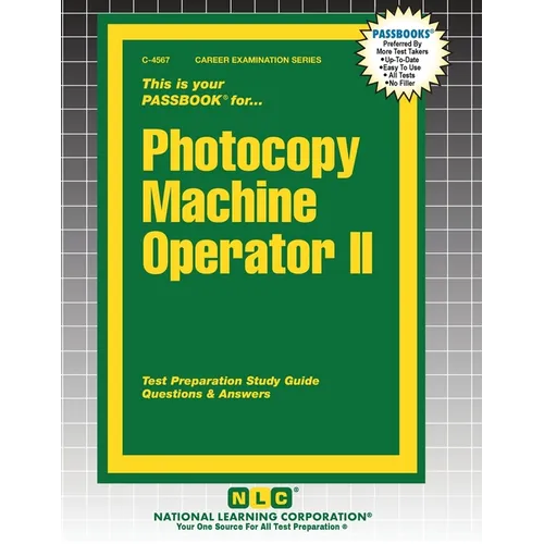 Photocopy Machine Operator II