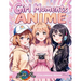 Girl Moments Coloring Book: Anime-Inspired Cozy Adventures for Teens and Adults - Relaxing Daily Activities, Self-Care Scenes, and Cute Characters to
