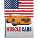Muscle Cars Coloring Book: American Muscle Cars Coloring Book, Classic, Modern Cars, For Adult and Kids